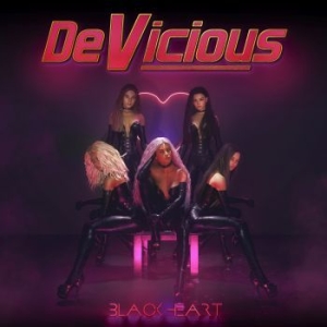 Devicious - Black Heart (Pink Vinyl Lp) ryhmässä VINYYLI @ Bengans Skivbutik AB (4137189)