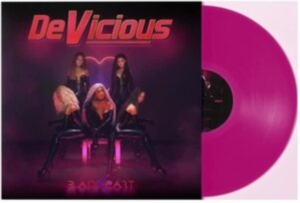 Devicious - Black Heart (Pink Vinyl Lp) ryhmässä VINYYLI @ Bengans Skivbutik AB (4137189)