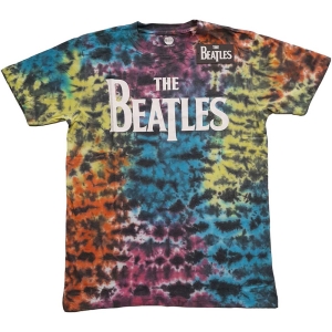 The Beatles - Drop T Logo Uni Grey Dip-Dye ryhmässä MERCH @ Bengans Skivbutik AB (4140405r)