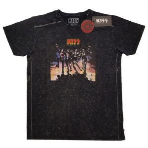 Kiss - Kiss Unisex Snow Wash T-Shirt : Destroyer ryhmässä MERCH @ Bengans Skivbutik AB (4140619r)