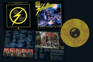 Stallion - Rise And Ride (Purple/Yellow Marble ryhmässä VINYYLI @ Bengans Skivbutik AB (4140879)