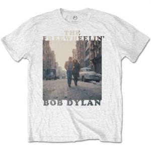 Bob Dylan - Unisex T-Shirt: The Freewheelin' ryhmässä Minishops / Bob Dylan @ Bengans Skivbutik AB (4141084r)