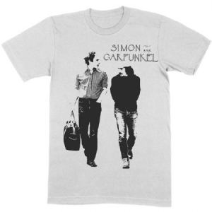 Simon & Garfunkel - Unisex T-Shirt: Walking ryhmässä Minishops / Simon Garfunkel @ Bengans Skivbutik AB (4141183r)