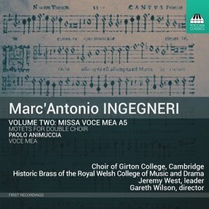 Ingegneri MarcâAntonio - Missa Voce Mea A5, Motets For Doubl ryhmässä CD @ Bengans Skivbutik AB (4142825)