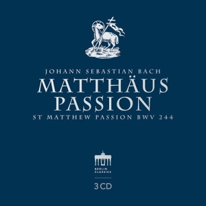 Bach Johann Sebastian - St. Matthew Passion (3Cd) ryhmässä ME SUOSITTELEMME / Joululahjavinkki: CD @ Bengans Skivbutik AB (4143318)