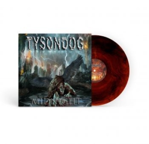 Tysondog - Midnight (Clear Red/Black Vinyl Lp) ryhmässä VINYYLI @ Bengans Skivbutik AB (4143977)