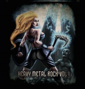 Various Artists - Heavy Metal Rock Vol. 1 (Vinyl Lp) ryhmässä VINYYLI @ Bengans Skivbutik AB (4143979)