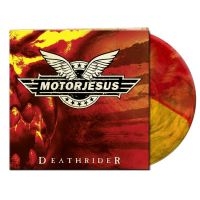 Motorjesus - Deathrider (Yellow/Red/Orange/Black ryhmässä VINYYLI @ Bengans Skivbutik AB (4145670)