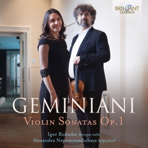 Geminiani Francesco - Violin Sonatas Op. 1 ryhmässä CD @ Bengans Skivbutik AB (4145973)