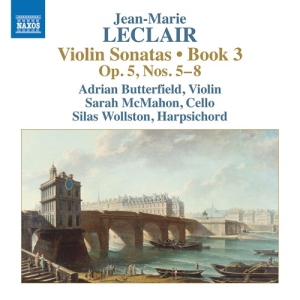 Leclair Jean-Marie - Violin Sonatas, Book 3, Op. 5, Nos. ryhmässä CD @ Bengans Skivbutik AB (4146952)