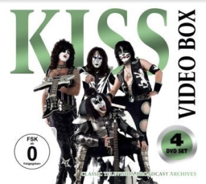 Kiss - Video Box (4Dvd Set) ryhmässä DVD & BLU-RAY @ Bengans Skivbutik AB (4147284)