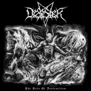 Desaster - Arts Of Destruction (Red/White/Blac ryhmässä VINYYLI @ Bengans Skivbutik AB (4147294)