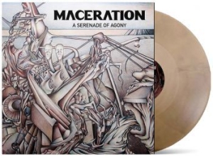 Maceration - A Serenade Of Agony (Gold/Black Vin ryhmässä VINYYLI @ Bengans Skivbutik AB (4147826)