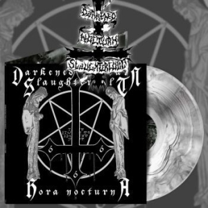 Darkened Nocturn Slaughtercult - Hora Nocturna (White Marbled Vinyl) ryhmässä VINYYLI @ Bengans Skivbutik AB (4150233)