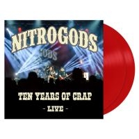 Nitrogods - Ten Years Of Crap - Live (Red Vinyl ryhmässä VINYYLI @ Bengans Skivbutik AB (4150334)