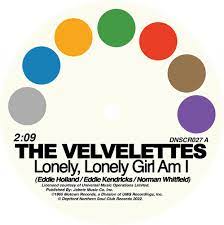 Velvettes / Gladys Knight & The Pip - Lonely Lonely Girl Am I ryhmässä VINYYLI @ Bengans Skivbutik AB (4153048)