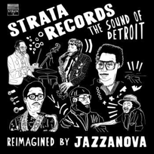 Jazzanova - Strata Records - The Sound Of Detro ryhmässä VINYYLI @ Bengans Skivbutik AB (4156295)