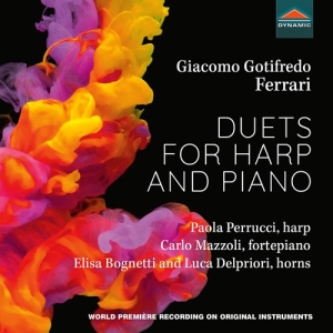 Ferrari Giacomo Gotifredo - Duets For Harp And Piano ryhmässä ME SUOSITTELEMME / Joululahjavinkki: CD @ Bengans Skivbutik AB (4156374)