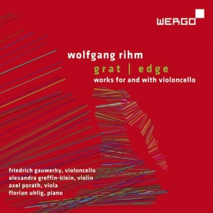 Rihm Wolfgang - Edge - Works For & With Violoncello ryhmässä ME SUOSITTELEMME / Joululahjavinkki: CD @ Bengans Skivbutik AB (4156380)