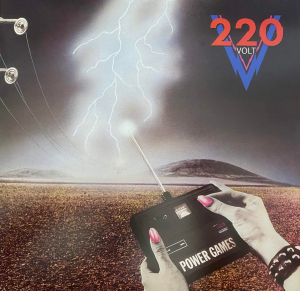 220 Volt - Power Games (Ltd. Crystal Clear & White ryhmässä VINYYLI @ Bengans Skivbutik AB (4158508)