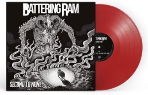 Battering Ram - Second To None (Transparent Red Vin ryhmässä VINYYLI @ Bengans Skivbutik AB (4159643)