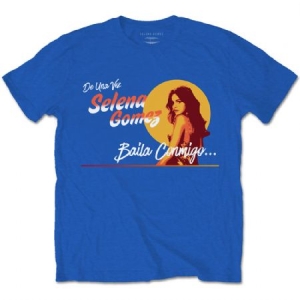 Selena Gomez - Selena Gomez Unisex T-Shirt: Mural (Small) ryhmässä Minishops / Selena Gomez @ Bengans Skivbutik AB (4160931r)