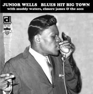 Junior Wells - Blues Hit Big Town ryhmässä VINYYLI @ Bengans Skivbutik AB (4161356)