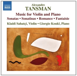 Tansman Alexandre - Tansman: Music For Violin And Piano ryhmässä ME SUOSITTELEMME / Joululahjavinkki: CD @ Bengans Skivbutik AB (4162244)