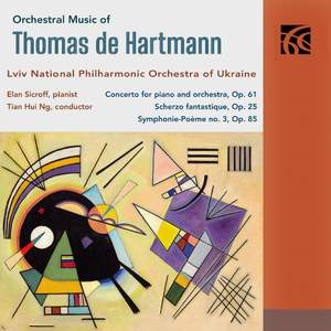 Hartmann Thomas De - Orchestral Music ryhmässä ME SUOSITTELEMME / Joululahjavinkki: CD @ Bengans Skivbutik AB (4162283)