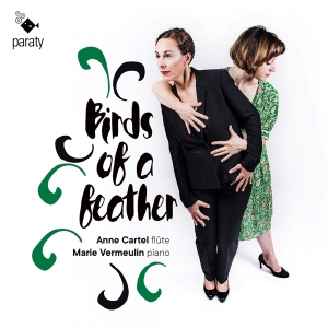 Anne Cartel - Birds Of A Feather (Flute & Piano) ryhmässä CD @ Bengans Skivbutik AB (4162663)