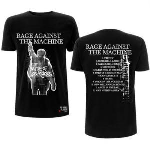 Rage Against The Machine - Bola Album Cover Uni Bl T-Shirt ryhmässä Minishops / Rage Against The Machine @ Bengans Skivbutik AB (4165183r)