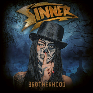 Sinner - Brotherhood (White/Black Vinyl) ryhmässä VINYYLI @ Bengans Skivbutik AB (4165616)