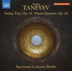 Taneyev Sergey - String Trio, Op. 31 Piano Quartet, ryhmässä ME SUOSITTELEMME / Joululahjavinkki: CD @ Bengans Skivbutik AB (4166042)