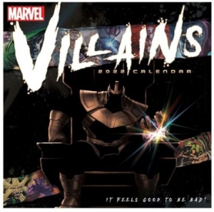 Marvel Villains 2022 Official Calendar ryhmässä MERCH @ Bengans Skivbutik AB (4171127)