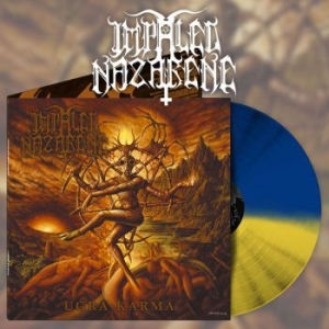 Impaled Nazarene - Ugra Karma (Yellow/Blue Vinyl Lp) ryhmässä VINYYLI @ Bengans Skivbutik AB (4172865)