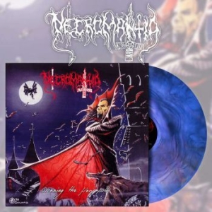 Necromantia - Crossing The Fiery Path (Blue Marbl ryhmässä VINYYLI @ Bengans Skivbutik AB (4172867)