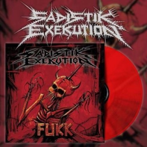 Sadistik Exekution - Fukk (Red/Black Marbled Vinyl Lp) ryhmässä VINYYLI @ Bengans Skivbutik AB (4172869)