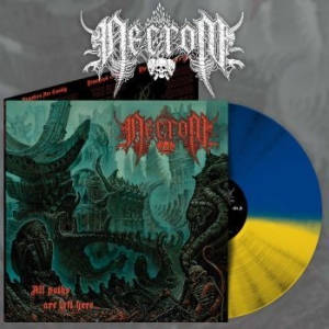 Necrom - All Paths Are Left Here (Yellow/Blu ryhmässä VINYYLI @ Bengans Skivbutik AB (4172872)