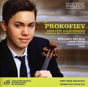 Beilman Benjamin - Prokofiev: Complete Violin Sonatas ryhmässä CD @ Bengans Skivbutik AB (4175412)