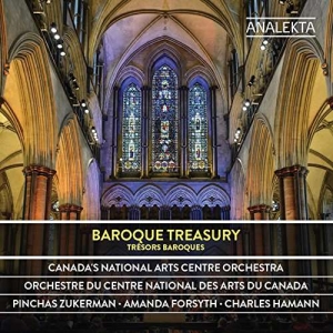 Zukerman Pinchas Forsyth Amanda - Baroque Treasury ryhmässä CD @ Bengans Skivbutik AB (4176117)