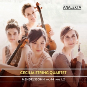 Cecilia String Quartet - Mendelssohn: String Quartet Op.44 N ryhmässä CD @ Bengans Skivbutik AB (4176171)
