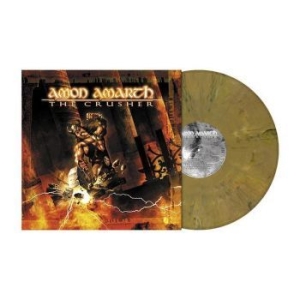 Amon Amarth - Crusher (Brown Beige Marbled Vinyl) ryhmässä Minishops / Amon Amarth @ Bengans Skivbutik AB (4176231)