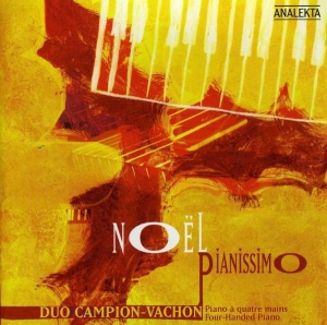 Duo Campion-Vachon - Noël Pianissimo ryhmässä CD @ Bengans Skivbutik AB (4176294)