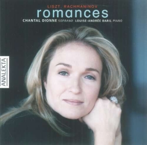 Dionne Chantal - Liszt/Rachmaninov: Romances ryhmässä ME SUOSITTELEMME / Joululahjavinkki: CD @ Bengans Skivbutik AB (4176321)