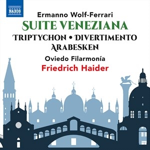 Wolf-Ferrari Ermanno - Suite Veneziana Tryptichon Divert ryhmässä CD @ Bengans Skivbutik AB (4177143)