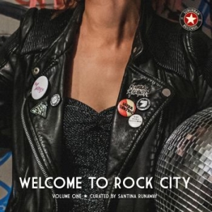 Various Artists - Welcome To Rock City (Red/Black Mar ryhmässä VINYYLI @ Bengans Skivbutik AB (4177318)