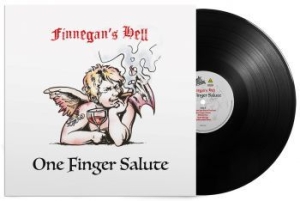 Finnegans Hell - One Finger Salute (Black Lp) ryhmässä VINYYLI @ Bengans Skivbutik AB (4177319)