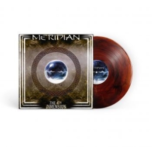 Meridian - 4Th Dimension (Orange/Black Marbled ryhmässä VINYYLI @ Bengans Skivbutik AB (4177883)