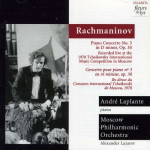 Laplante André - Rachmaninov: Piano Concerto No. 3 ryhmässä CD @ Bengans Skivbutik AB (4177903)