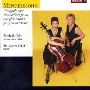 Dolin Elizabeth Blaha Bernadene - Mendelssohn: Complete Works For Cel ryhmässä CD @ Bengans Skivbutik AB (4178105)